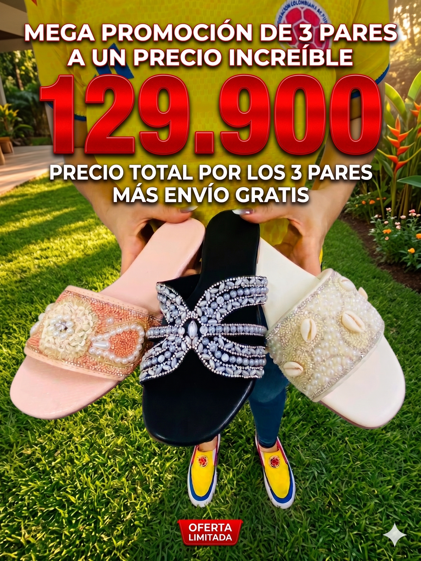 💃Sandalia Mega Oferta 3x1🤩