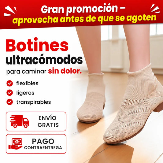 Botines media ultracómodos
