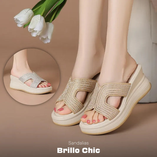 Sandalias Brillo Chic