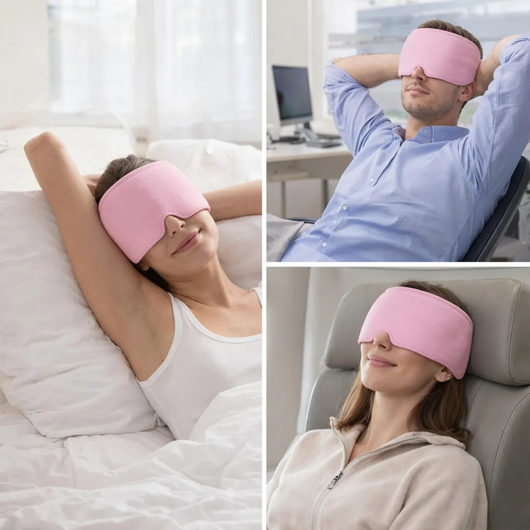 Gorro de gel para migraña y dolor de cabeza